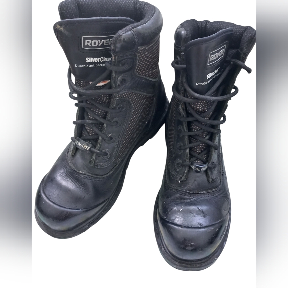 Royer Men's FLX Protective Black Footwear Size 8.5 US